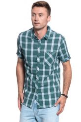 MĘSKA KOSZULA MATERIAŁOWA MUSTANG COLLIN CHECK SHIRT 1009559 11737. Koszule męskie Mustang, m, bez wzorów, z materiału, bez kołnierzyka, bez ramiączek. W wyprzedaży za 59.99 zł.