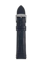 Pasek skórzany Zeppelin granatowy 22 mm. Niebieskie zegarki sportowe Zeppelin, bez wzorów. Za 196.99 zł.