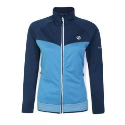 Bluza turystyczna damska Elation II szybkoschnąca. Niebieskie bluzy damskie Dare 2B, bez wzorów, z polaru, sportowe, bez ramiączek, bez kaptura. W wyprzedaży za 219.95 zł.