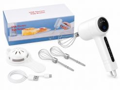 Mikser Datarm Mikser elektryczny bezprzewodowy przenośny 120W USB 3 Prędkości poręczny. Miksery Datarm. Za 38.99 zł.