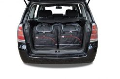 Torby Do Bagażnika Opel Zafira 2005-2014 5Szt Kjust. Czarne torby podróżne damskie KJUST, bez wzorów, z kauczuku. Za 1,512.00 zł.