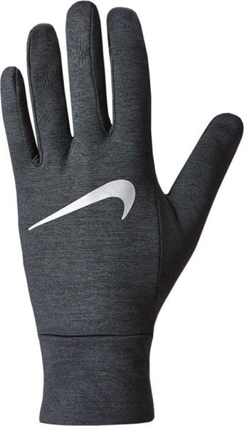 Nike Rękawiczki damskie do biegania Nike Dri-Fit Fleece szare N1002577082 M/L. Szare rękawiczki damskie Nike, bez wzorów. Za 192.23 zł.