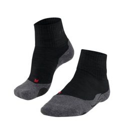 Krótkie skarpety damskie Falke TK2 Explore. Czarne skarpetki damskie Falke, bez wzorów, z elastanu. Za 151.00 zł.