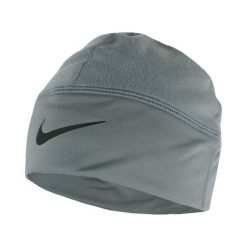 Czapka Nike Therma-FIT Fleece Beanie szara. Szare bluzy sportowe męskie Nike, bez wzorów, z polaru, sportowe. Za 135.99 zł.