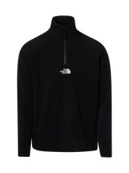 The North Face sweter polarowy typu troyer Mężczyźni czarny, L. Czarne swetry męskie The North Face, l, bez wzorów, z polaru, bez kołnierzyka, bez ramiączek. Za 349.95 zł.