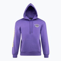 Bluza Rossignol Super Hoodie. Fioletowe bluzy damskie Rossignol, na zimę, bez wzorów, sportowe, bez ramiączek, bez kaptura. Za 329.99 zł.