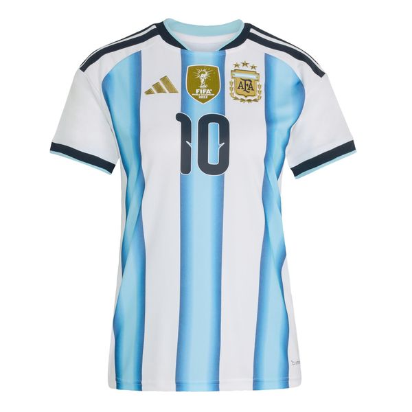 Koszulka Argentina 26 Home. Białe bluzki damskie Adidas, bez wzorów, sportowe, bez kołnierzyka, bez ramiączek. Za 439.00 zł.
