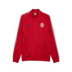 Męska kurtka Girona FC KING Anthem PUMA Red White. Białe kurtki męskie Puma, m, bez wzorów, bez kaptura, do biegania. Za 399.00 zł.