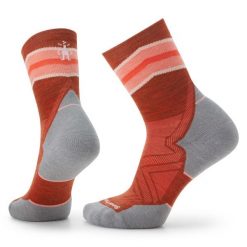 Skarpety Biegowe Damskie Smartwool Run Targeted Cushion Mid Crew Sock. Brązowe skarpetki damskie Smartwool, bez wzorów. Za 113.99 zł.