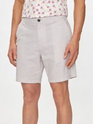 Jack & Jones Szorty materiałowe Stace 12248627 Szary Tapered Fit. Szare szorty męskie Jack & Jones, bez wzorów, z bawełny. Za 129.99 zł.