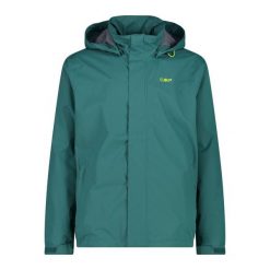 Kurtka wodoodporna CMP. Niebieskie kurtki męskie CMP, bez wzorów, sportowe, bez kaptura. Za 340.00 zł.