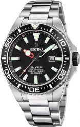 Zegarek Festina Zegarek męski Festina F20663-3 srebrny. Szare zegarki męskie Festina, bez wzorów, srebrne. Za 662.00 zł.