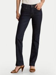 LAUREN RALPH LAUREN Jeansy 200B27742001 Granatowy Slim Fit. Niebieskie jeansy damskie Lauren Ralph Lauren, bez wzorów, z bawełny. Za 769.99 zł.