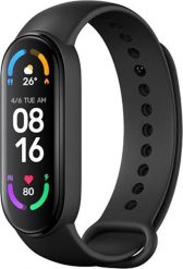 Smartband Xiaomi Mi Band 6 Czarny. Czarne smartbandy Xiaomi. Za 253.40 zł.