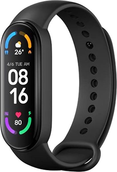 Smartband Xiaomi Mi Band 6 Czarny. Czarne smartbandy Xiaomi. Za 197.49 zł.