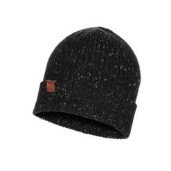 Czapka zimowa dla dorosłych Buff Knited wełna czarna. Czarne czapki damskie Buff, na zimę, bez wzorów, z wełny. Za 98.99 zł.