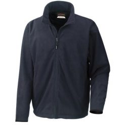 Oddychająca Polarowa Kurtka Przeciwdeszczowa Extreme Climate Stopper. Niebieskie kurtki męskie RESULT, l, bez wzorów, z polaru, sportowe, bez kaptura. Za 204.99 zł.