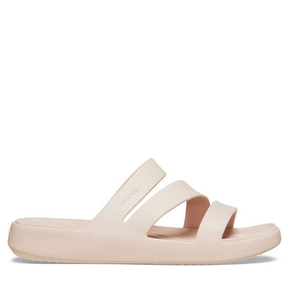 Klapki Crocs. Klapki damskie Crocs, bez wzorów, bez obcasa, bez zapięcia. Za 159.99 zł.