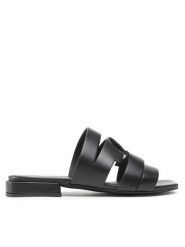 Furla Klapki Lipari YF11LPR-Y62000-O6000-4-401-20-IT Czarny. Czarne klapki damskie Furla, bez wzorów, ze skóry, bez obcasa, bez zapięcia. Za 699.99 zł.