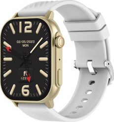 Smartwatch Gravity GT15-10 Biały (GT15-10). Białe zegarki smartwatch Gravity, bez wzorów. Za 164.01 zł.