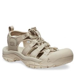 Sandały Keen. Brązowe sandały damskie Keen, bez wzorów, bez obcasa, bez zapięcia. Za 309.99 zł.
