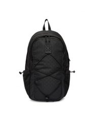 Calvin Klein Plecak Utility Emblem Bungee Backpack LV04D3301G Czarny. Czarne plecaki męskie Calvin Klein, bez wzorów, z materiału. Za 649.99 zł.