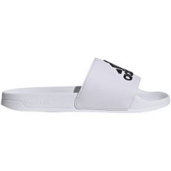 Klapki adidas Adilette Shower Slides U GZ3775 białe białe. Białe klapki damskie bez wzorów, z syntetyku, bez zapięcia. Za 193.88 zł.