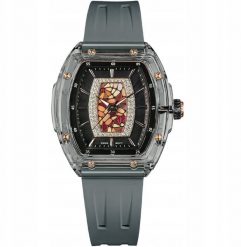 Zegarek damski Tsar Bomba TB8219L-06 CYRKONIE szary. Szare zegarki damskie NoName. Za 1,410.00 zł.