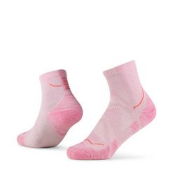 Skarpety BUFF Dryflx Quarter. Czerwone skarpety męskie Buff, bez wzorów, z elastanu. Za 94.99 zł.