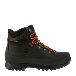 Buty trekkingowe męskie LOMER Bormio Pro Stx wysokie ze skory nubukowej. Czarne trekkingi męskie LOMER, z nubiku, bez zapięcia. W wyprzedaży za 599.99 zł.
