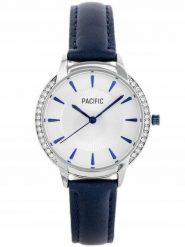 Zegarek Pacific ZEGAREK DAMSKI PACIFIC X6167 - pasek - granat. Zegarki damskie Pacific. Za 239.80 zł.