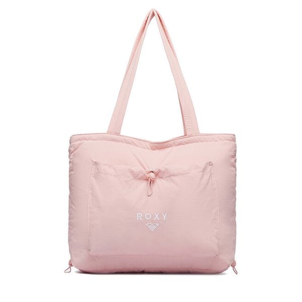 Torebka Roxy. Czerwone shopperki damskie Roxy, bez wzorów, bez dodatków. Za 69.99 zł.