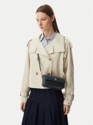 Tommy Hilfiger Torebka Th Icon Camera Bag AW0AW18721 Czarny. Czarne listonoszki damskie Tommy Hilfiger, bez wzorów, ze skóry, bez dodatków. Za 489.99 zł.