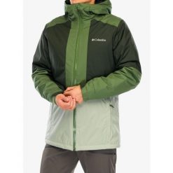 Kurtka ocieplana męska Columbia Point Park II Insulated Jacket. Zielone kurtki męskie Columbia, m, bez wzorów, sportowe, bez kaptura. W wyprzedaży za 534.95 zł.
