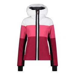 Kurtka damska narciarska CMP 33W0706. Białe kurtki sportowe damskie CMP, na zimę, xl, bez wzorów, bez ramiączek, bez kaptura, narciarskie. W wyprzedaży za 724.15 zł.