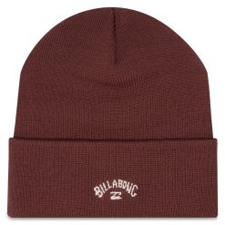 Czapka Billabong. Brązowe czapki męskie Billabong, na zimę, bez wzorów. Za 119.99 zł.