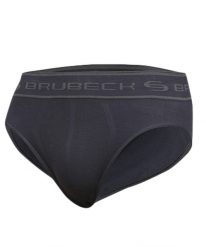 Slipy męskie bawełniane Brubeck. Zielone slipki męskie Brubeck, m, bez wzorów, z bawełny. Za 27.99 zł.