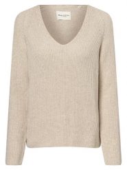 Marc O'Polo Sweter Kobiety Bawełna beżowy, L. Brązowe swetry nierozpinane damskie Marc O'Polo, l, bez wzorów, z bawełny, bez kołnierzyka, bez ramiączek. Za 559.95 zł.
