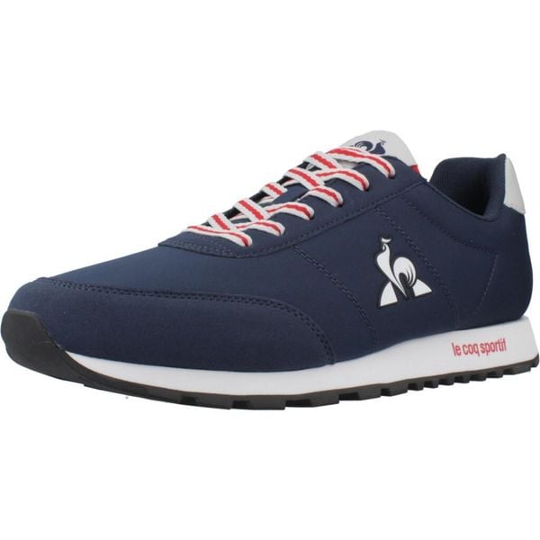 Buty LE COQ SPORTIF RACERONE_2 Niebieski. Niebieskie buty zimowe męskie le coq sportif, bez wzorów, z syntetyku, bez obcasa, bez zapięcia. Za 190.99 zł.