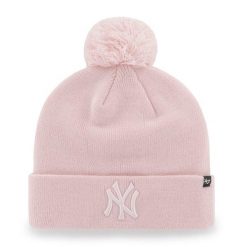 Czapka zimowa 47 Brand MLB New York Yankees Breakaway. Czerwone czapki damskie 47 Brand, na zimę, bez wzorów. Za 89.99 zł.