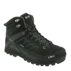 Cmp Buty Moon Mid Wp 31Q4797-U901. Czarne buty zimowe męskie CMP, bez wzorów, bez obcasa, bez zapięcia. Za 488.99 zł.