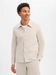 Finshley & Harding London kurtka modułowa z zawartością lnu - Logan Mężczyźni Comfort Fit Bawełna beżowy, 52. Brązowe kurtki męskie Finshley & Harding London, m, bez wzorów, z bawełny, bez kaptura. Za 379.95 zł.