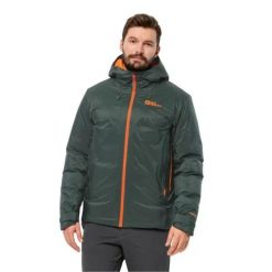 Kurtka turystyczna męska Jack Wolfskin Cyrox 2L Down. Zielone kurtki męskie Jack Wolfskin, na zimę, l, bez wzorów, z materiału, z kapturem. Za 1,155.49 zł.