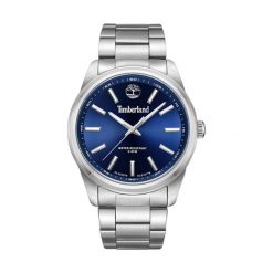 Zegarek Męski Timberland TDWGG0010805. Szare zegarki męskie Timberland, bez wzorów, z materiału, ze stali. Za 892.70 zł.