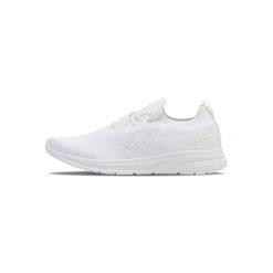 Buty do treningu biegowego Hummel Reach TR Fit. Białe obuwie sportowe damskie Hummel, bez wzorów, bez zapięcia, na fitness i siłownię. Za 270.00 zł.