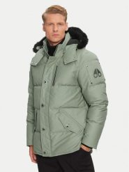 Moose Knuckles Kurtka puchowa Original 3Q Neoshear M32MJ128SX Zielony Slim Fit. Zielone kurtki męskie Moose Knuckles, m, bez wzorów, z bawełny, bez kaptura. Za 5,849.00 zł.