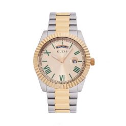 Zegarek Guess. Szare zegarki męskie Guess, z aplikacjami, srebrne. Za 719.99 zł.