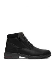 Nautica Trzewiki CEO-LAKER-01 Czarny. Czarne botki męskie Nautica, bez wzorów, ze skóry, bez obcasa, bez zapięcia. Za 199.99 zł.
