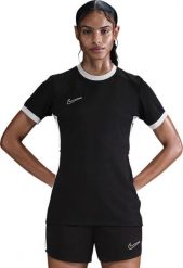 Nike Koszulka damska Dri-Fit Academy 25 SS czarny FZ9756 010 XL. Czarne bluzki damskie Nike, xl, bez wzorów, bez kołnierzyka, bez ramiączek. Za 74.99 zł.