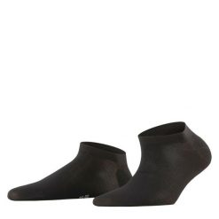 Krótkie skarpety damskie Falke Fine Softness 50 DEN. Czarne skarpetki damskie Falke, bez wzorów, z elastanu. Za 113.00 zł.